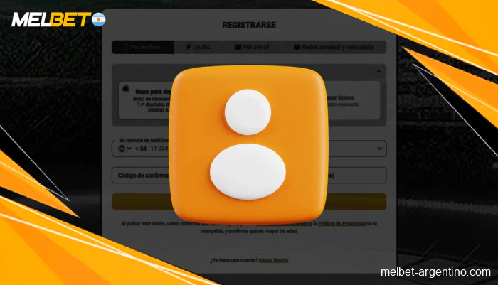Proceso de registro en la web de Melbet en Argentina