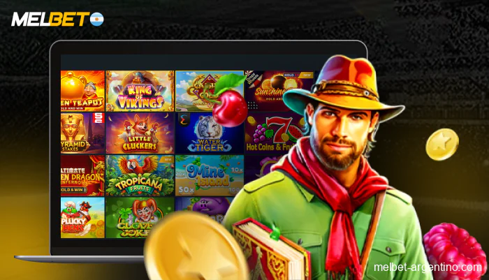 Tipos de tragamonedas y destacados en Melbet